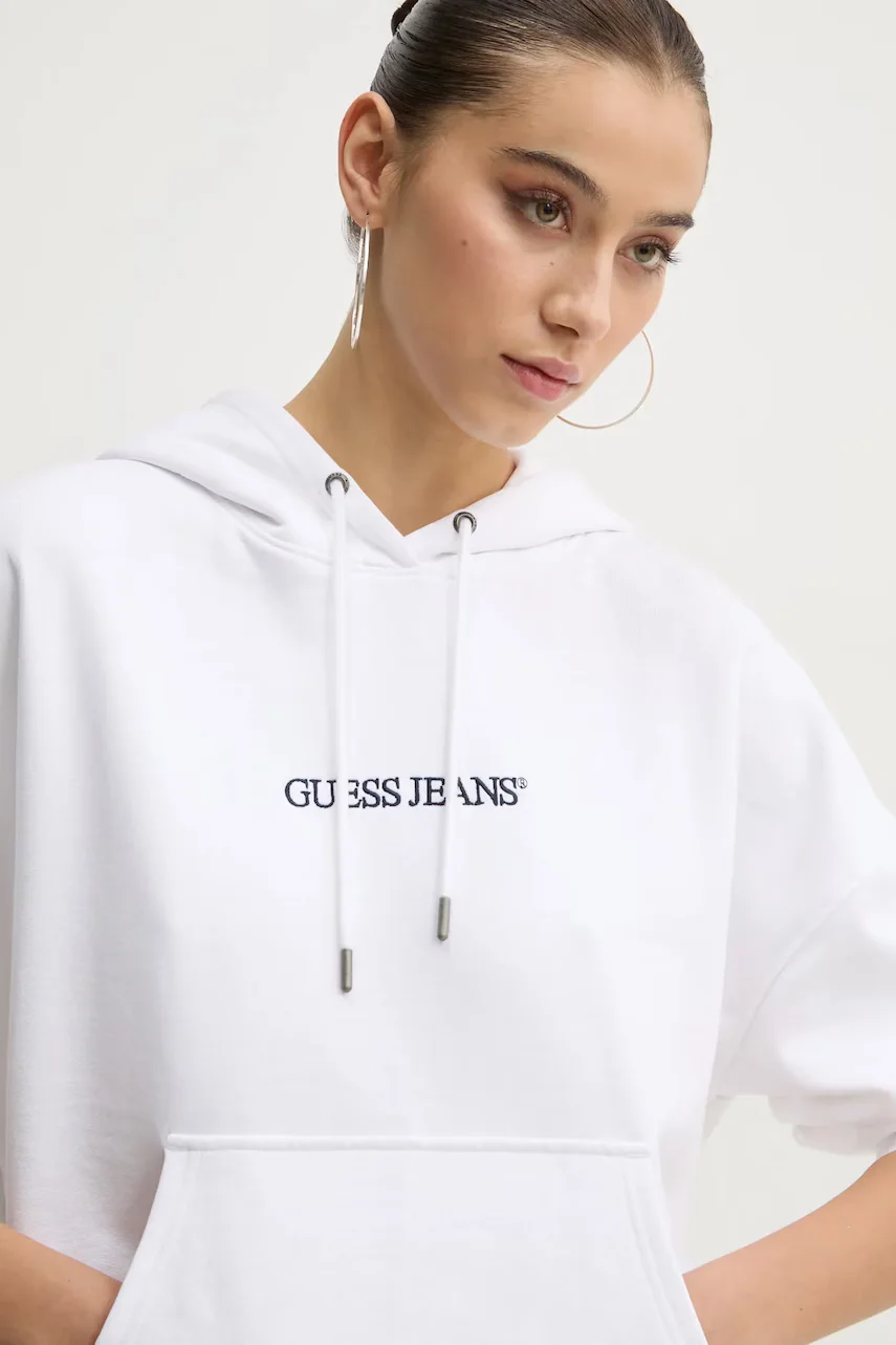 GUESS JEANS Памучен суичър