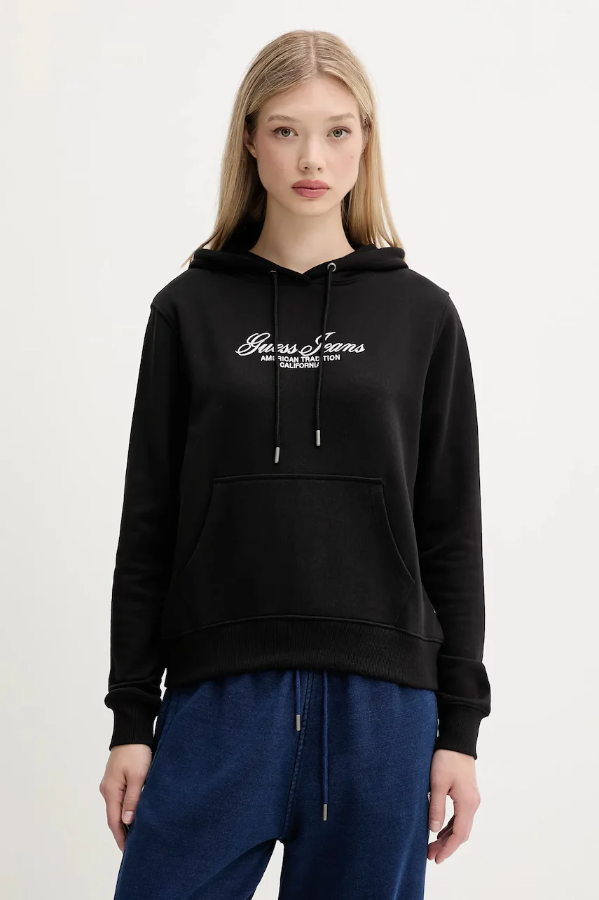 GUESS JEANS Памучен суичър