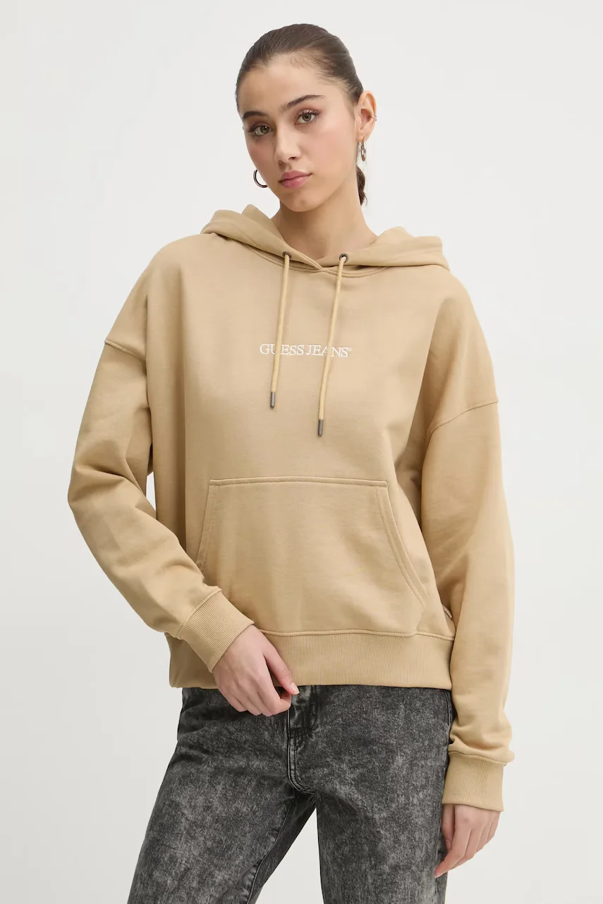 GUESS JEANS Памучен суичър