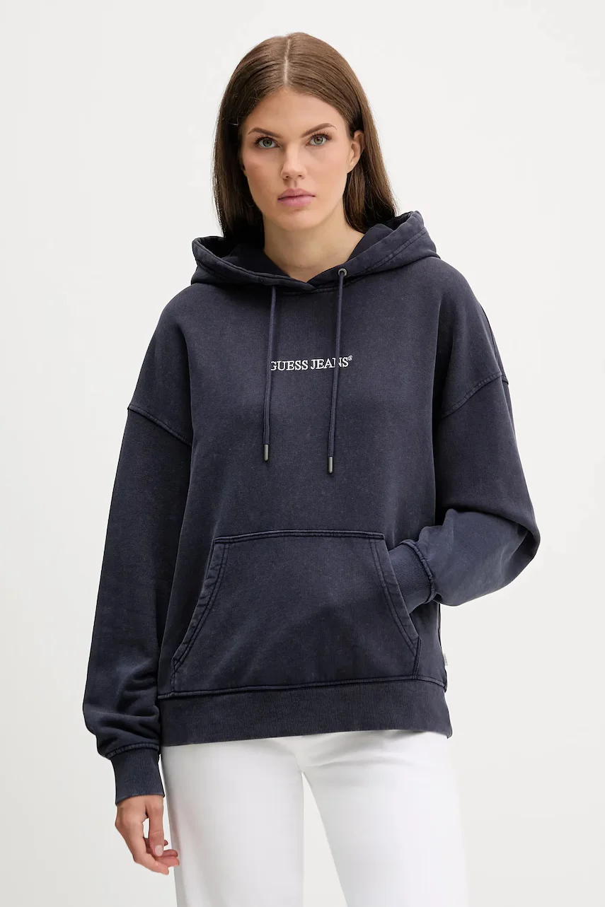 GUESS JEANS Памучен суичър