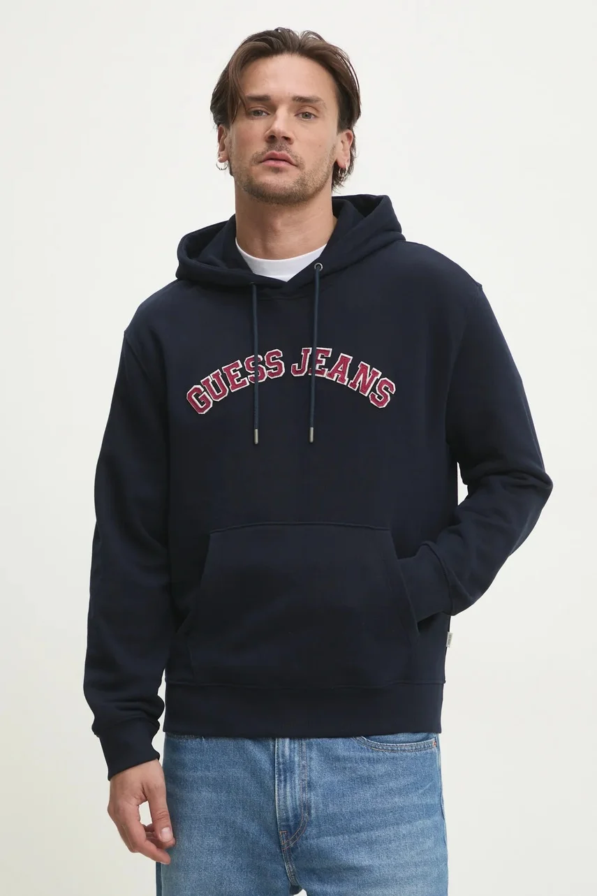GUESS JEANS Памучен суичър