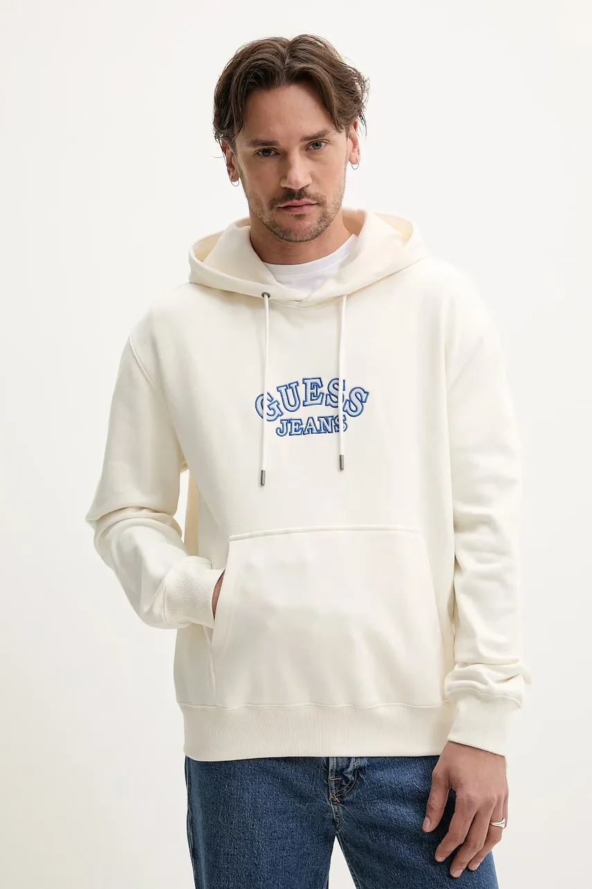 GUESS JEANS Памучен суичър