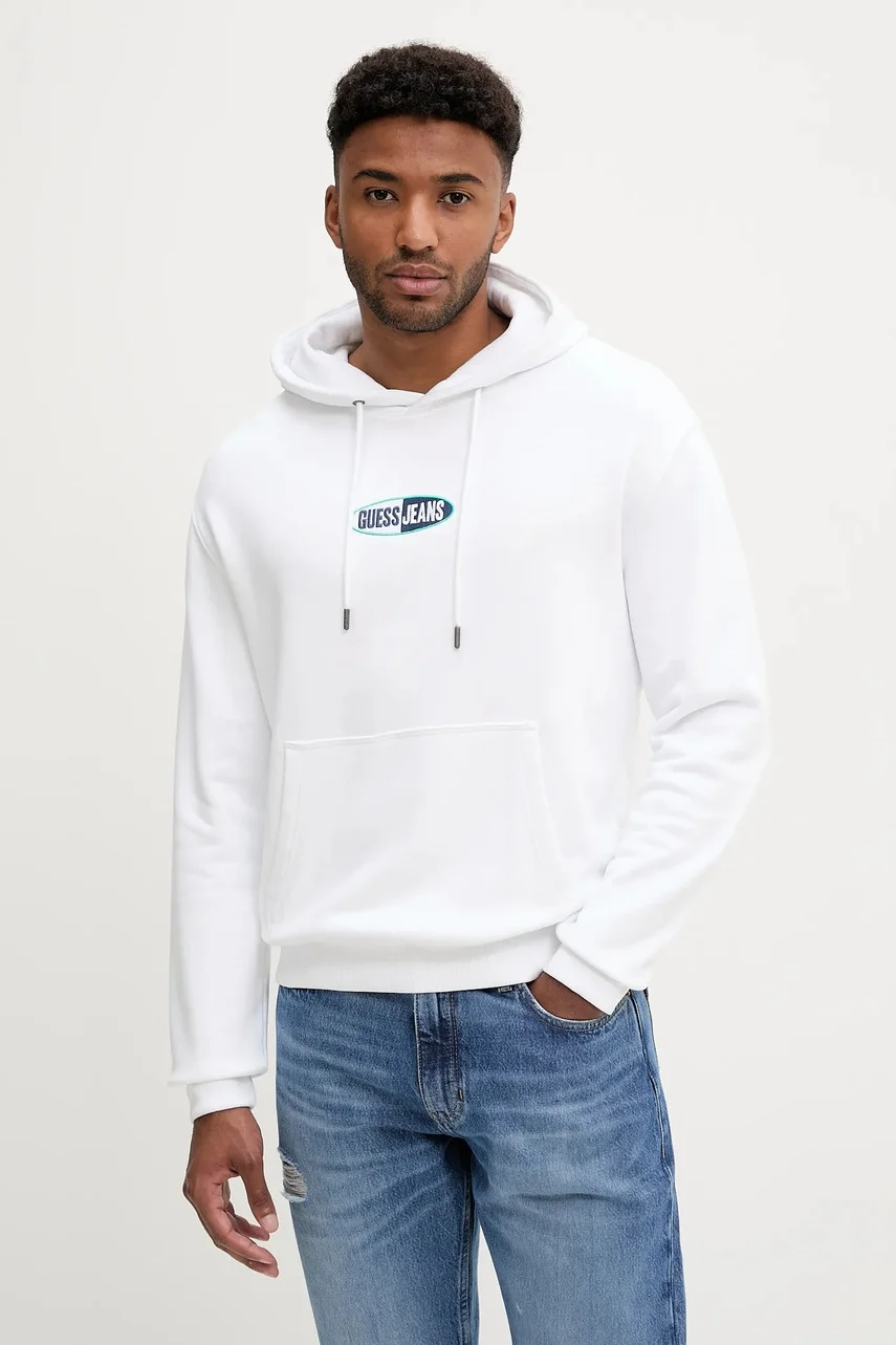 GUESS JEANS Памучен суичър