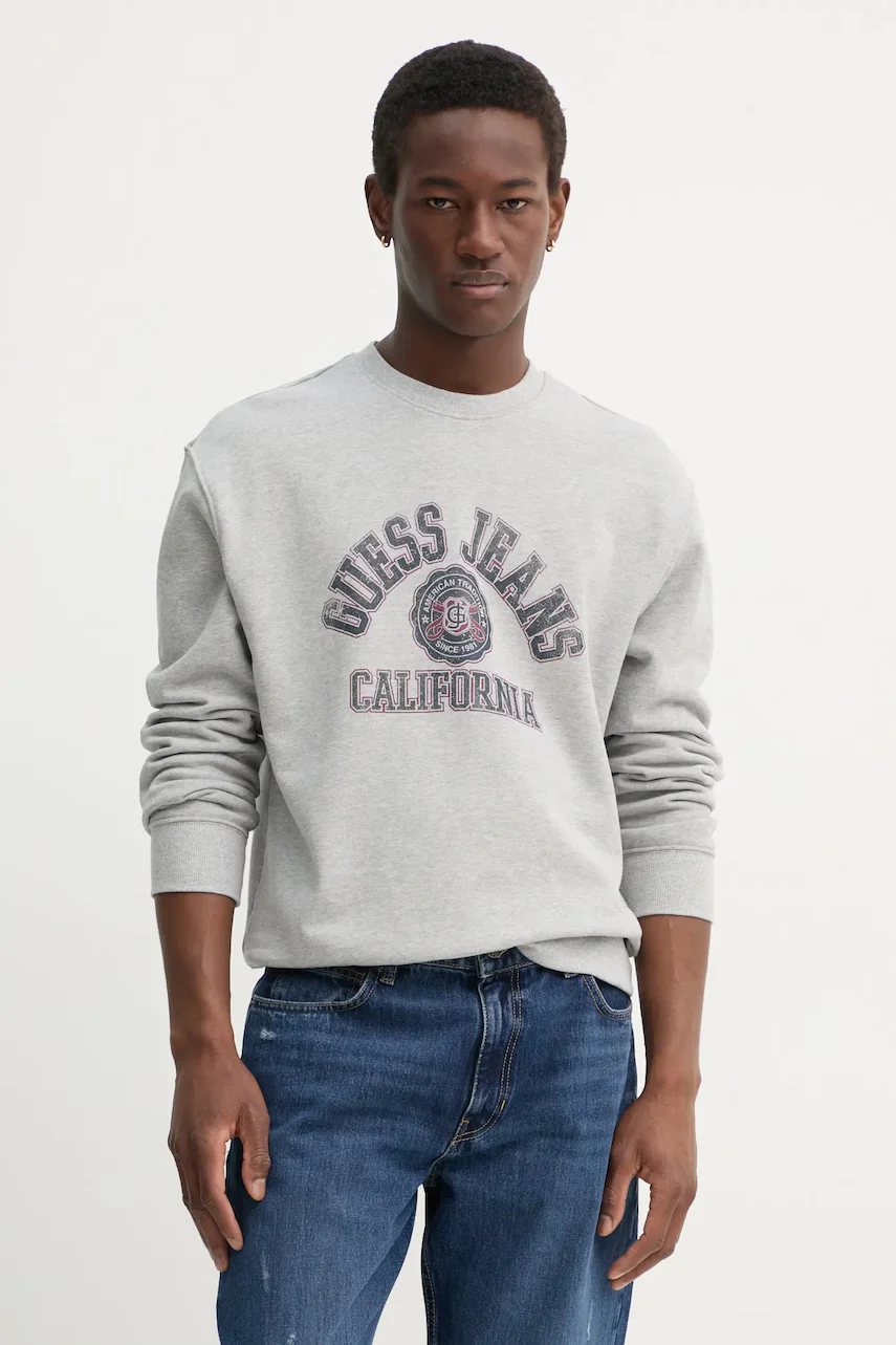 GUESS JEANS Памучен суичър