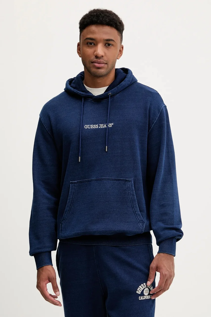 GUESS JEANS Памучен суичър
