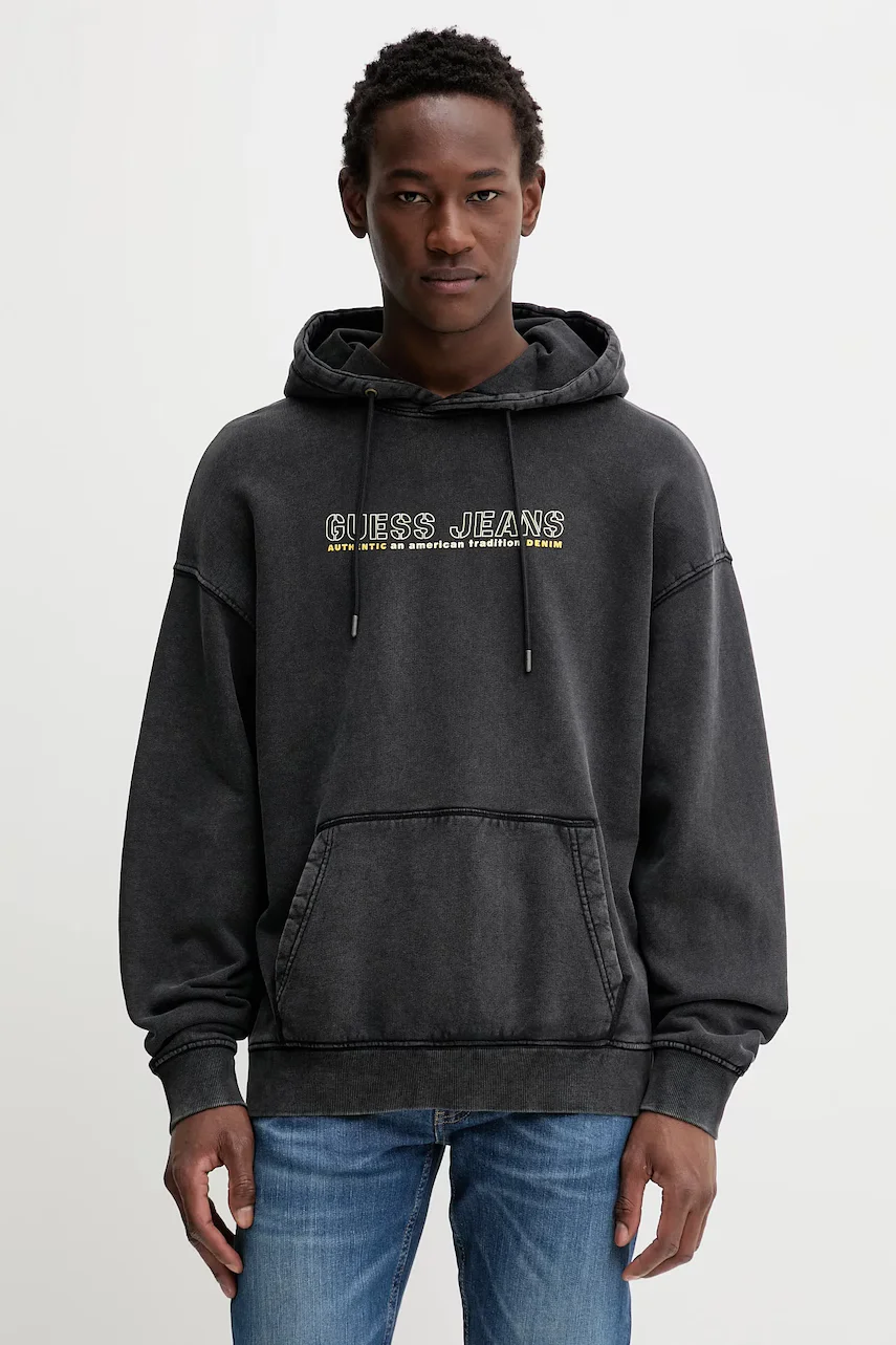 GUESS JEANS Памучен суичър