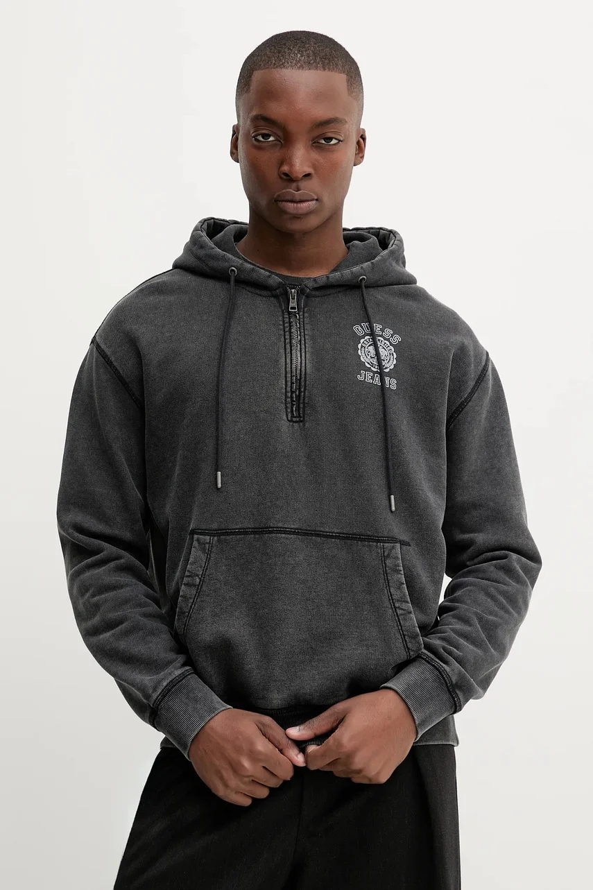 GUESS JEANS Памучен суичър