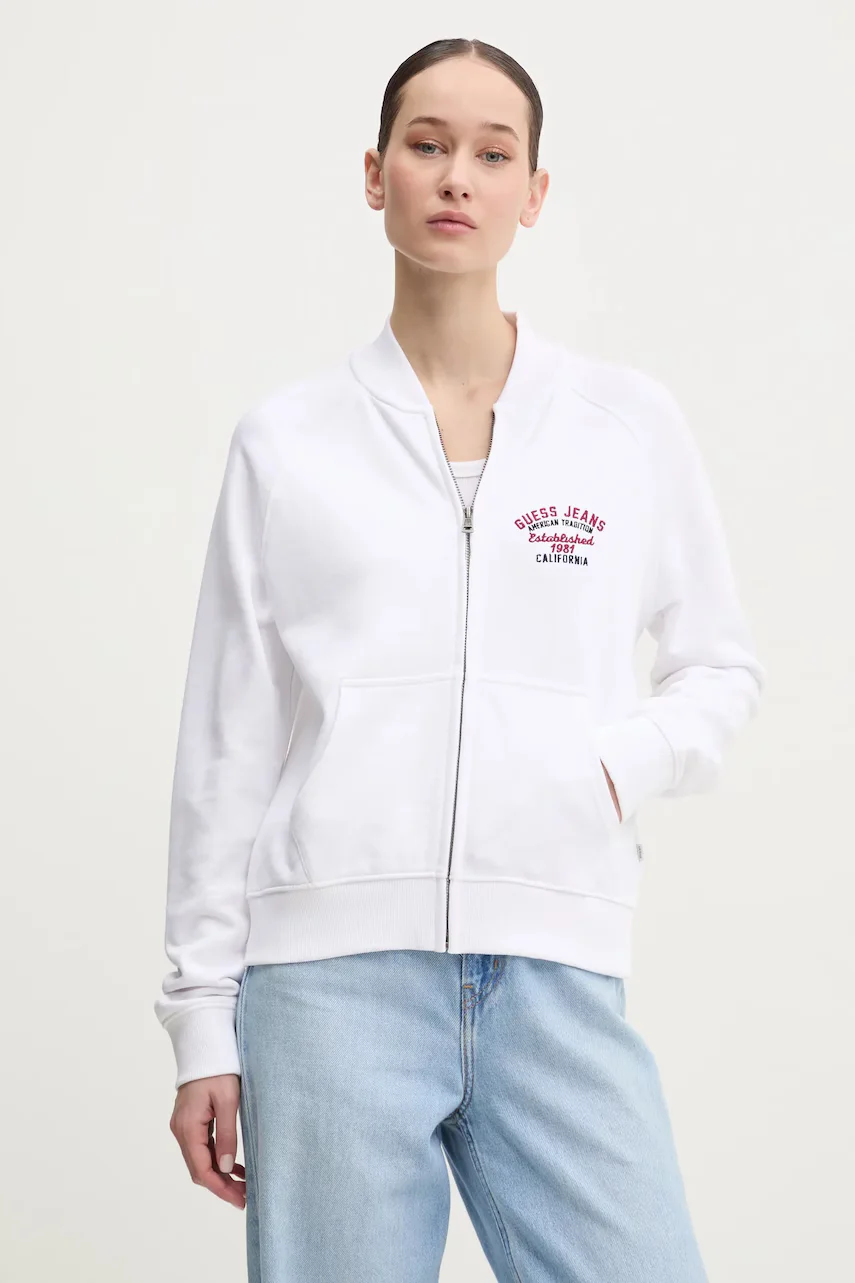 GUESS JEANS Памучен суичър