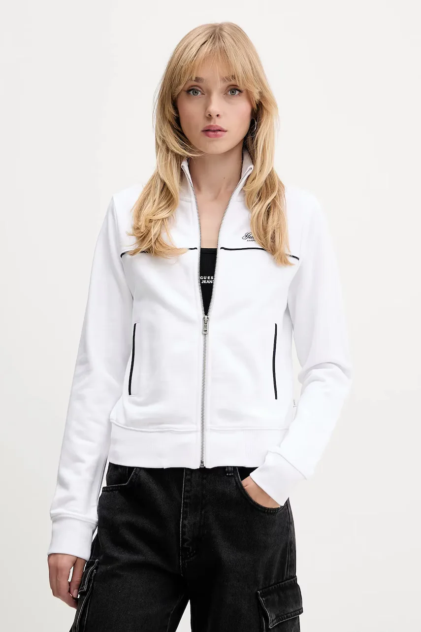 GUESS JEANS Памучен суичър