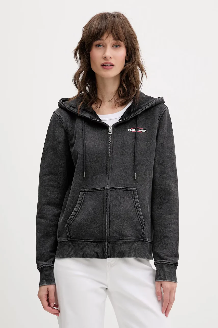 GUESS JEANS Памучен суичър