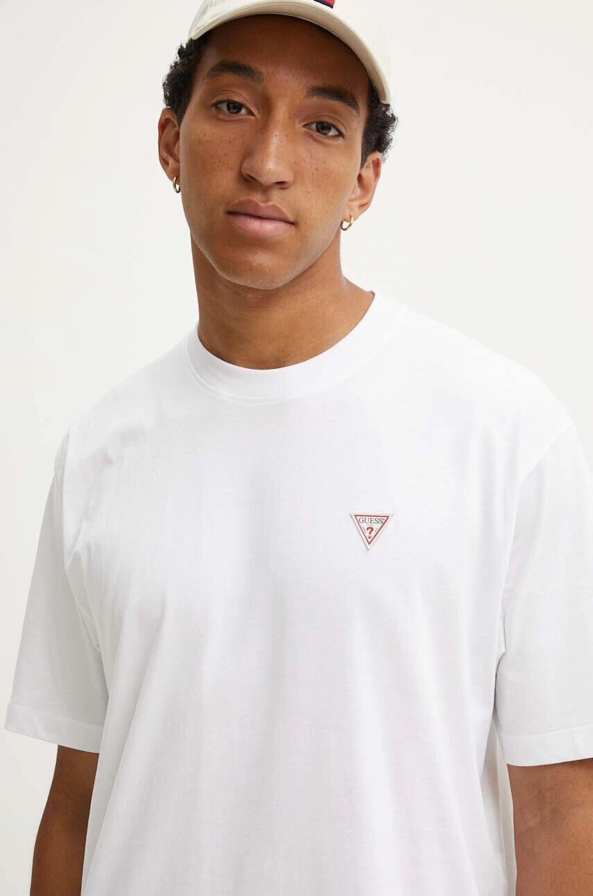 GUESS JEANS Памучна тениска