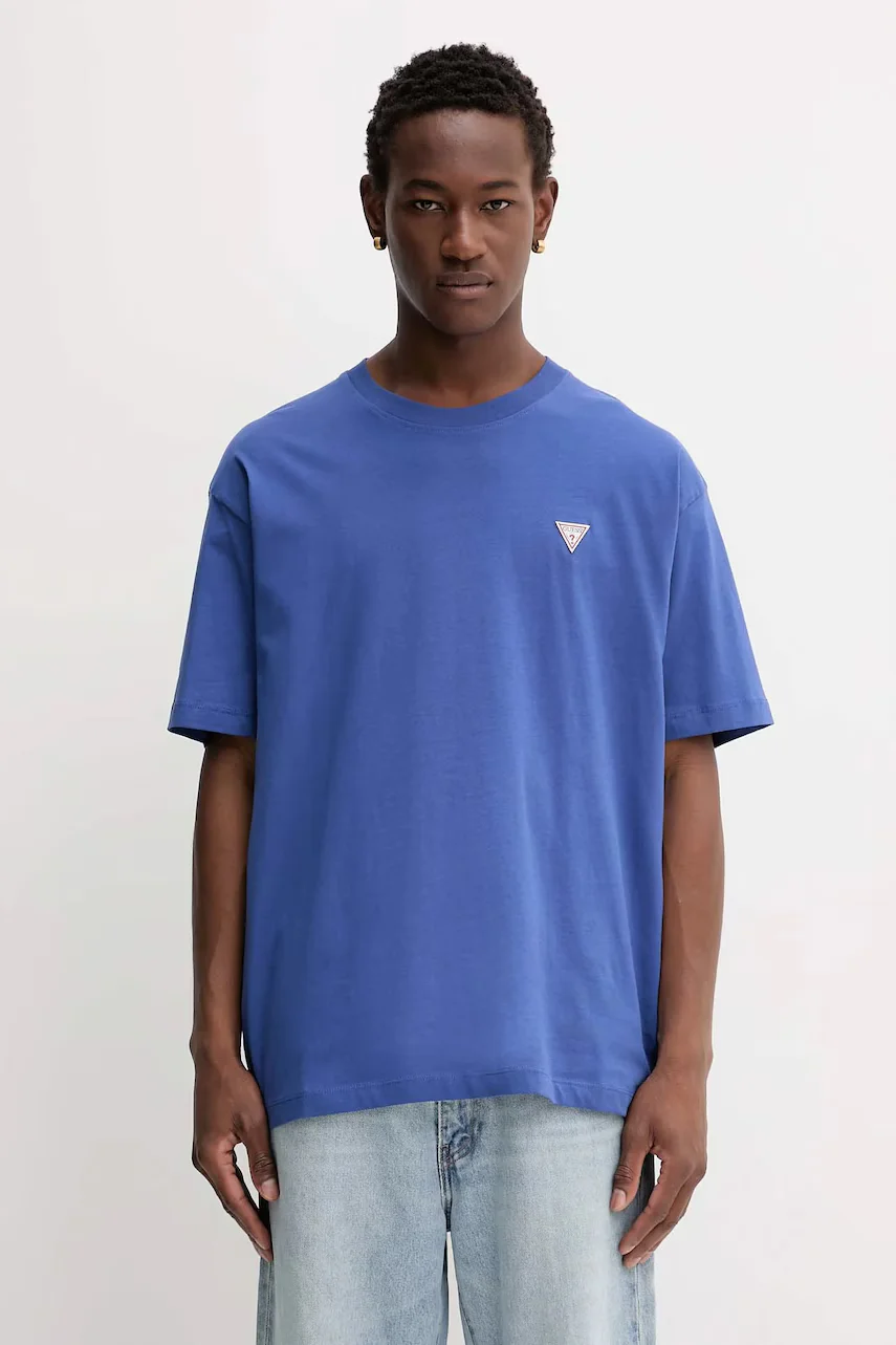 GUESS JEANS Памучна тениска