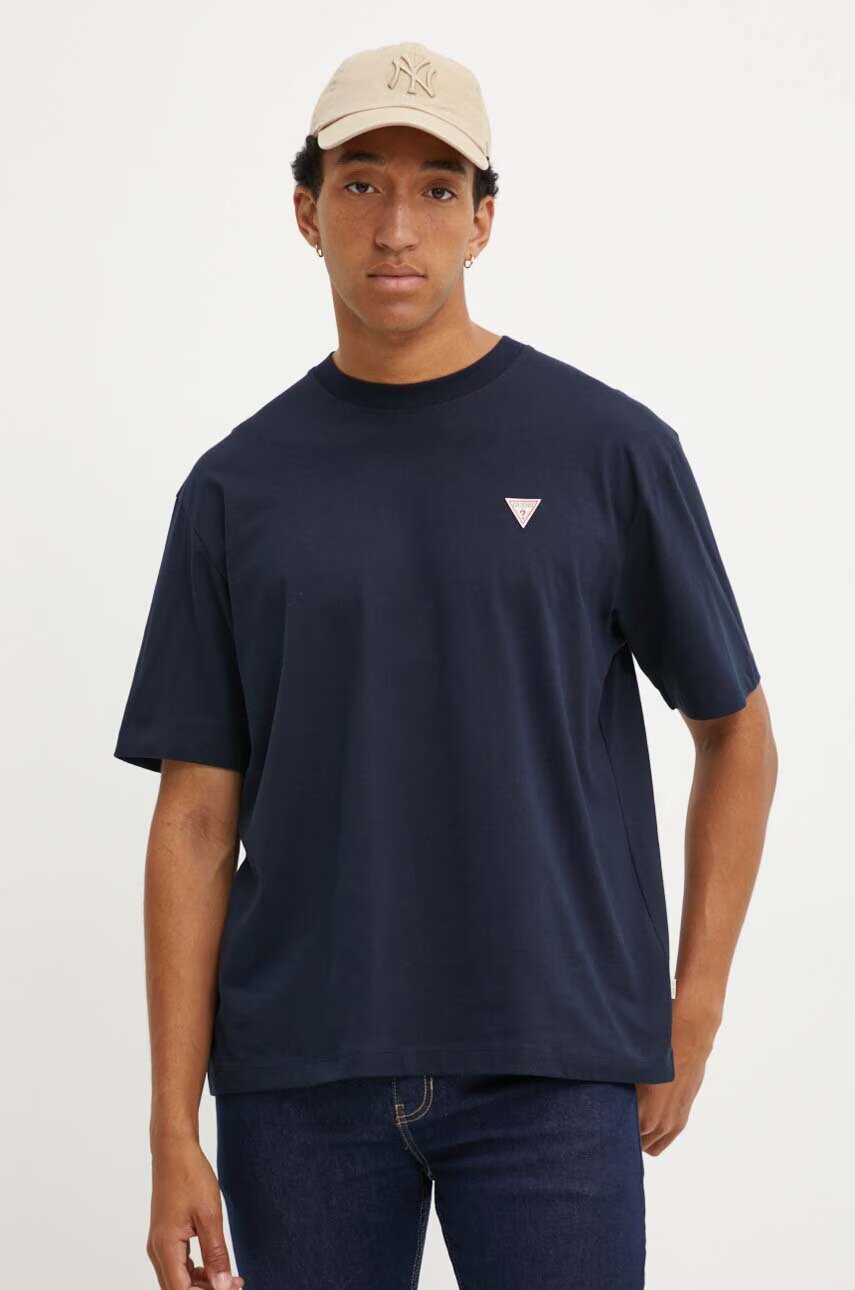 GUESS JEANS Памучна тениска