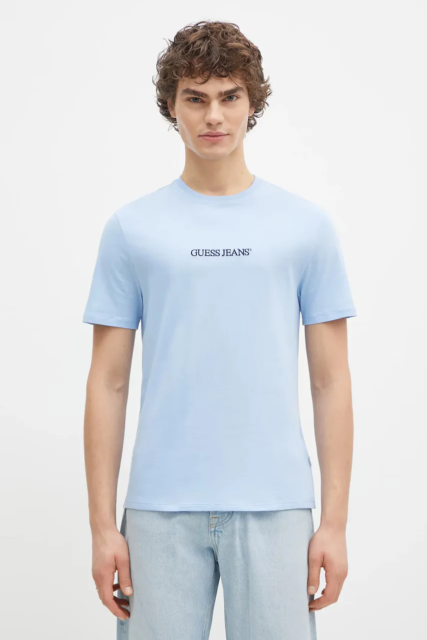 GUESS JEANS Памучна тениска