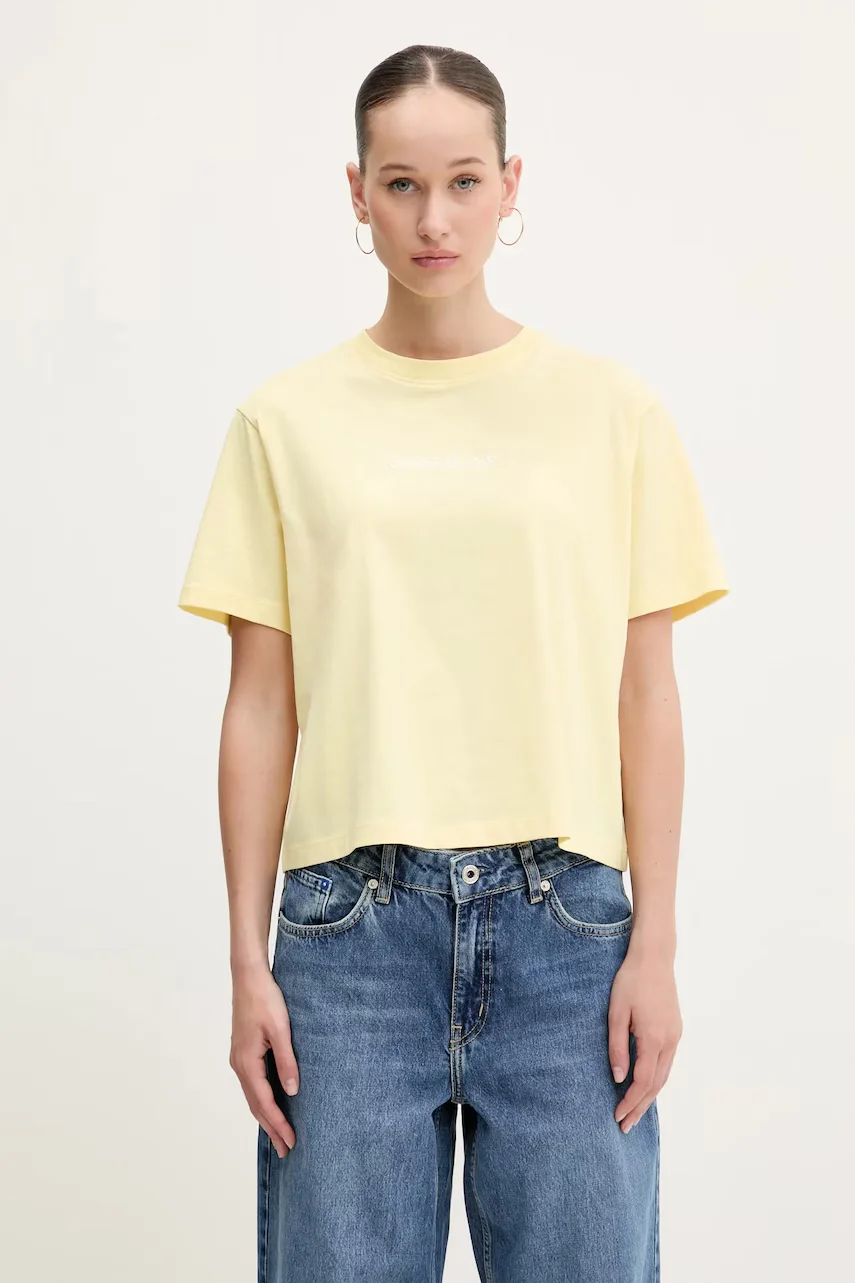 GUESS JEANS Памучна тениска