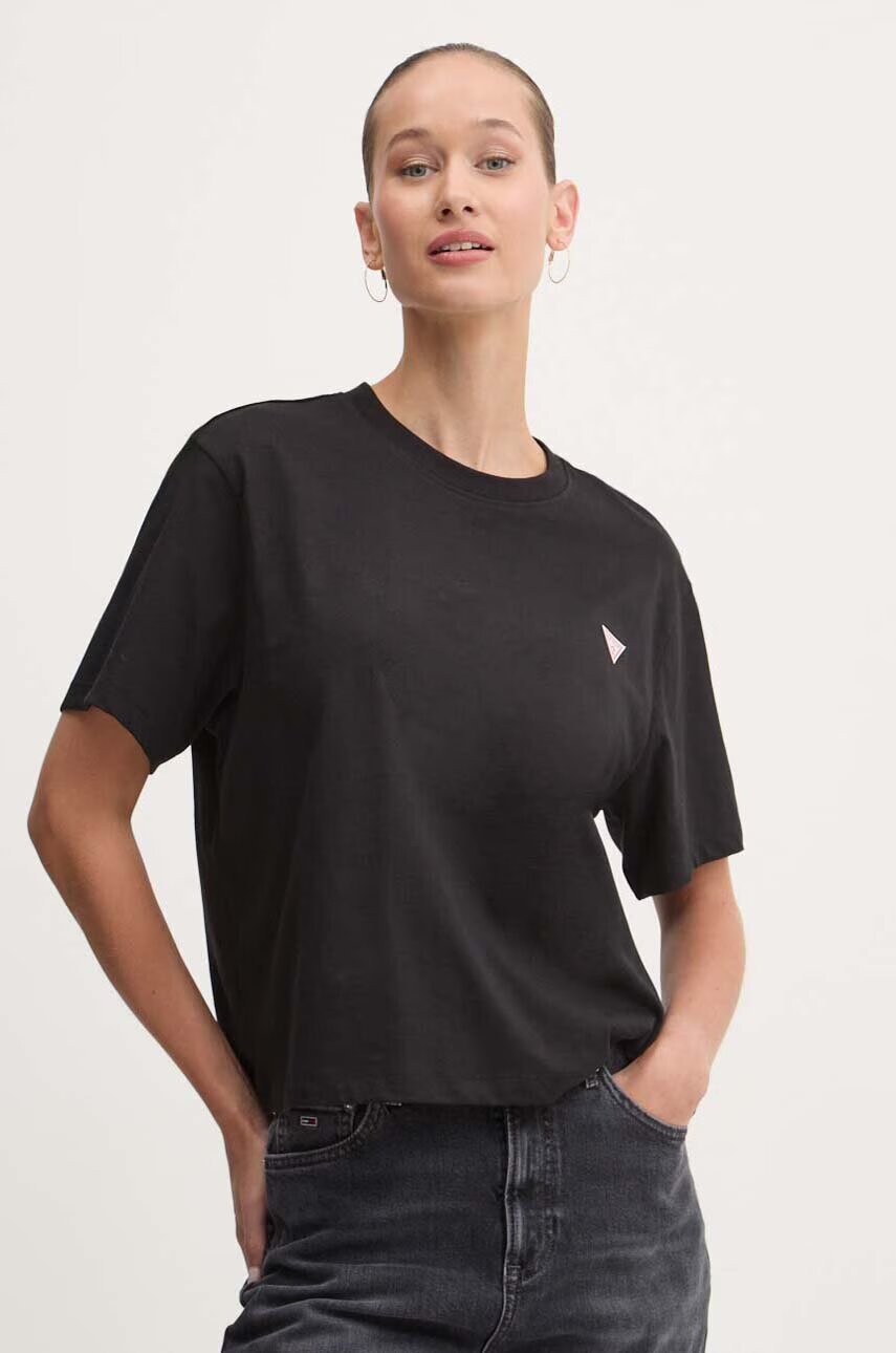 GUESS JEANS Памучна тениска