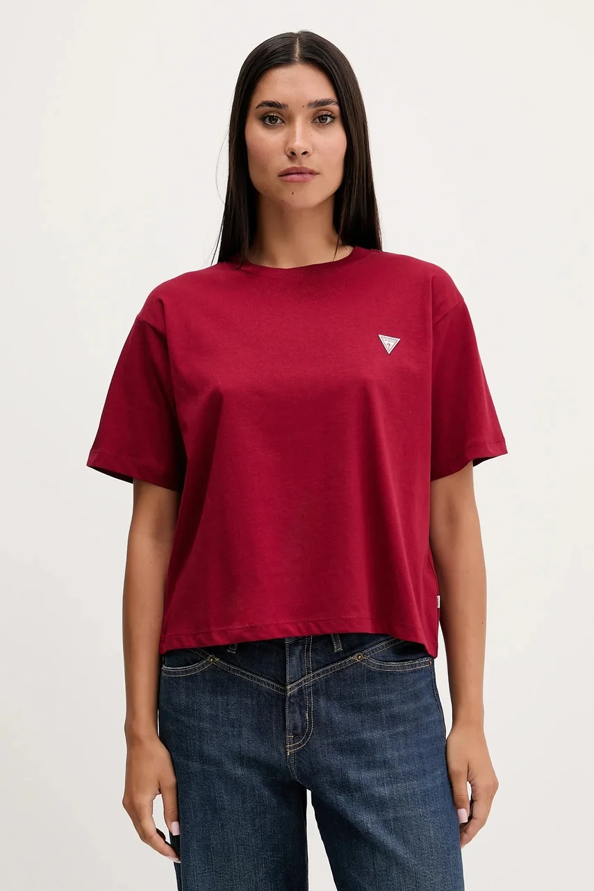GUESS JEANS Памучна тениска
