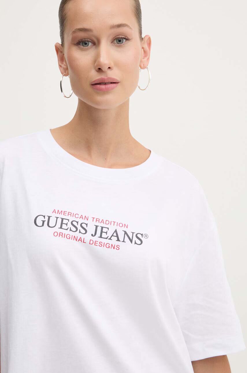 GUESS JEANS Памучна тениска