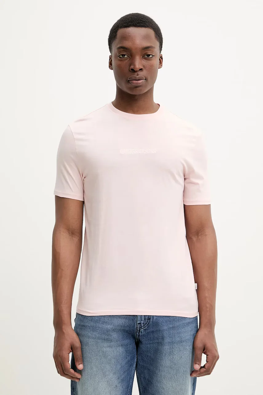 GUESS JEANS Памучна тениска