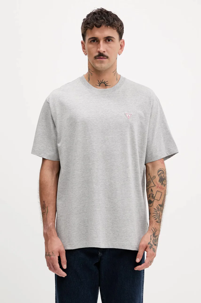 GUESS JEANS Памучна тениска