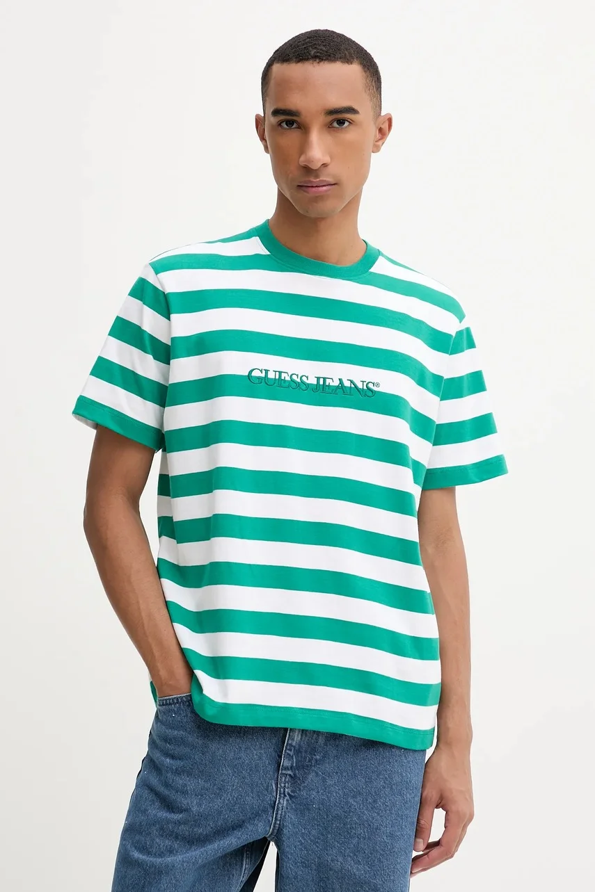GUESS JEANS Памучна тениска