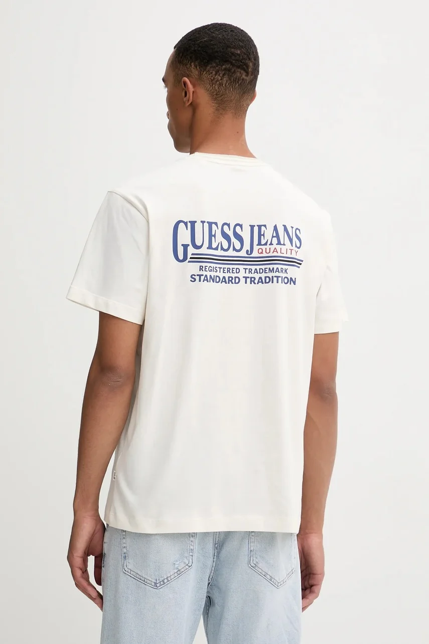 GUESS JEANS Памучна тениска