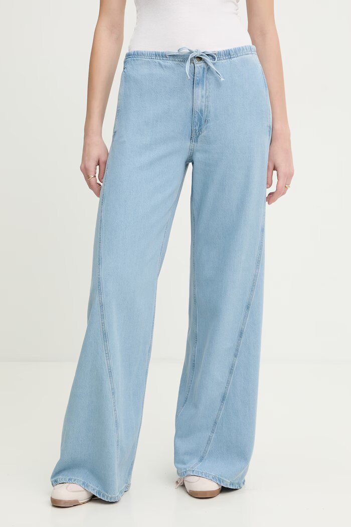 GUESS JEANS панталон дамски син W6GA2J D7902