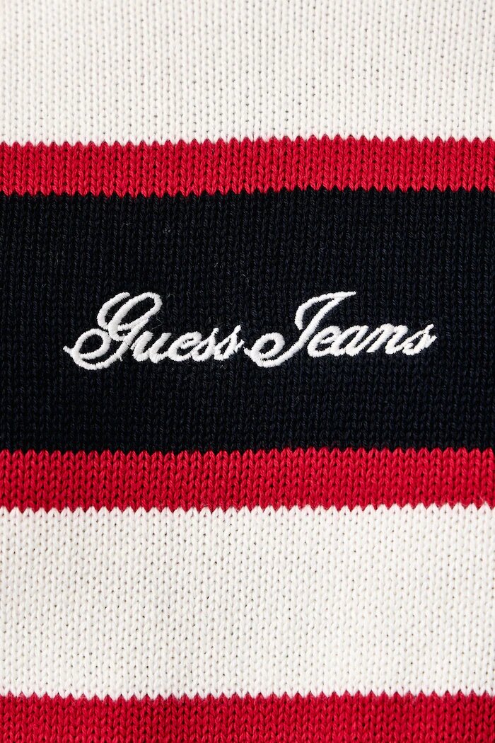 GUESS JEANS пуловер мъжки от памук тъмносин M6BR02 Z1225
