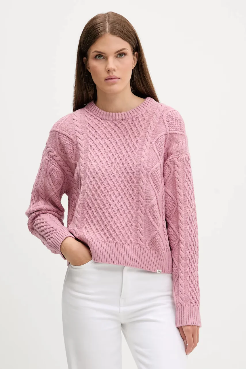 GUESS JEANS Пуловер с вълна
