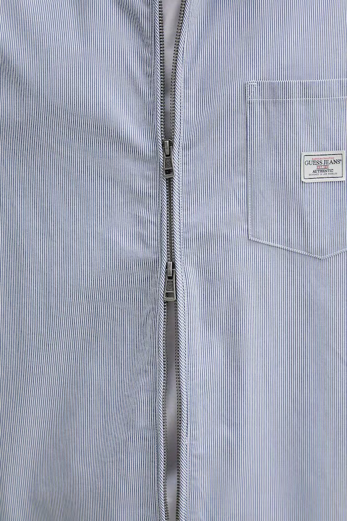 GUESS JEANS риза мъжка памучна синя M6GH04 WO361