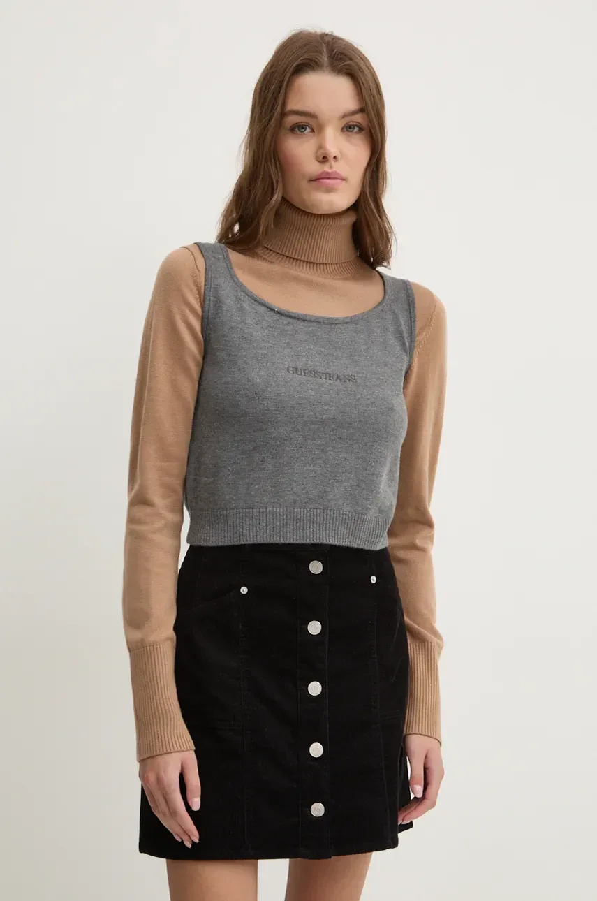 GUESS JEANS Топ с коприна