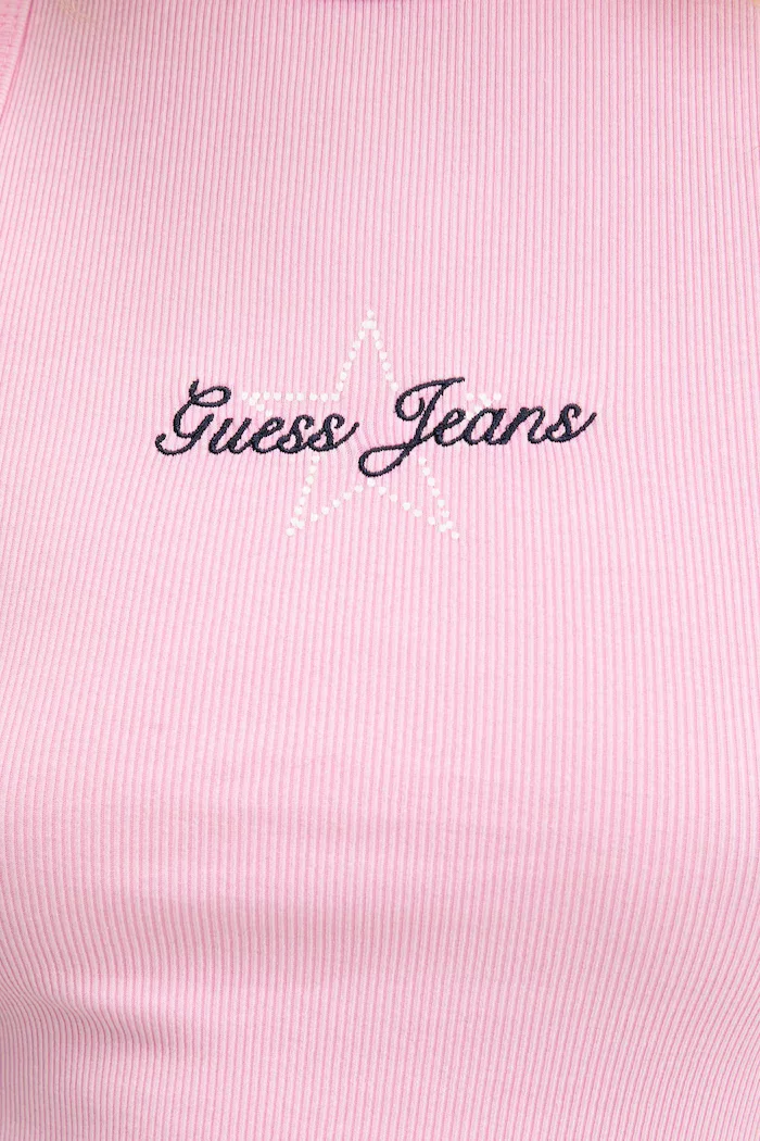 GUESS JEANS Топ в розово W6RP23 KA0H1