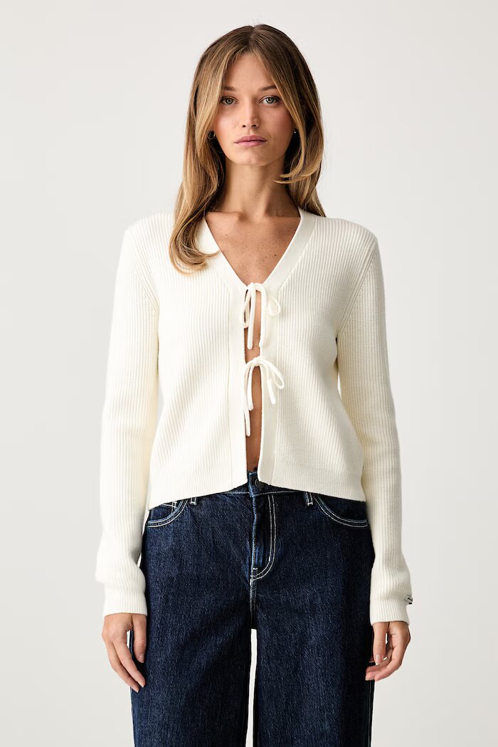 GUESS JEANS жилетка дамска с вискоза бежова W6YR42 Z1103