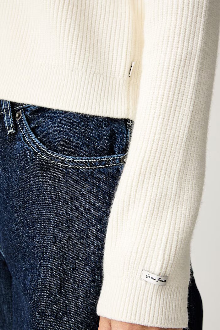 GUESS JEANS жилетка дамска с вискоза бежова W6YR42 Z1103