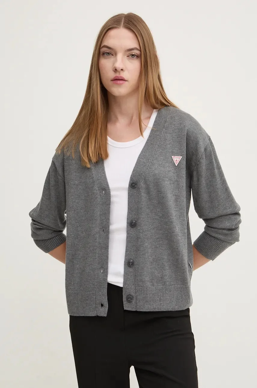 GUESS JEANS Жилетка с вълна