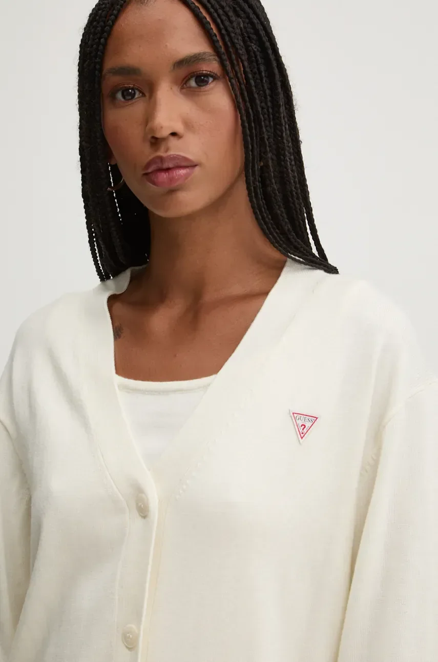 GUESS JEANS Жилетка с вълна