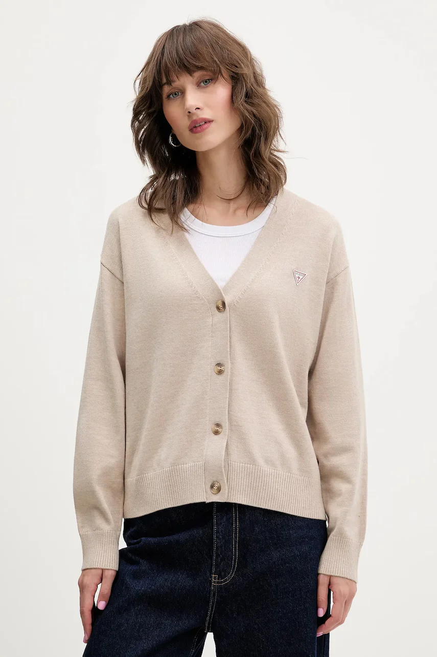 GUESS JEANS Жилетка с вълна