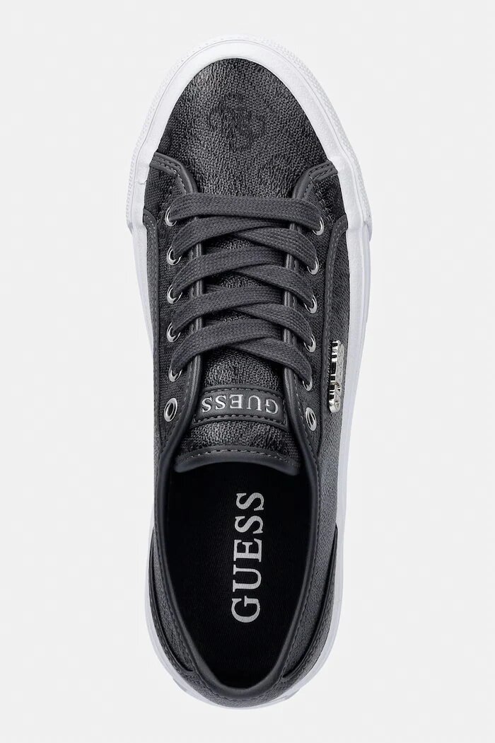 GUESS JELEXA10 ниски кецове дамски сиви ниски FLTJ10 FAL12