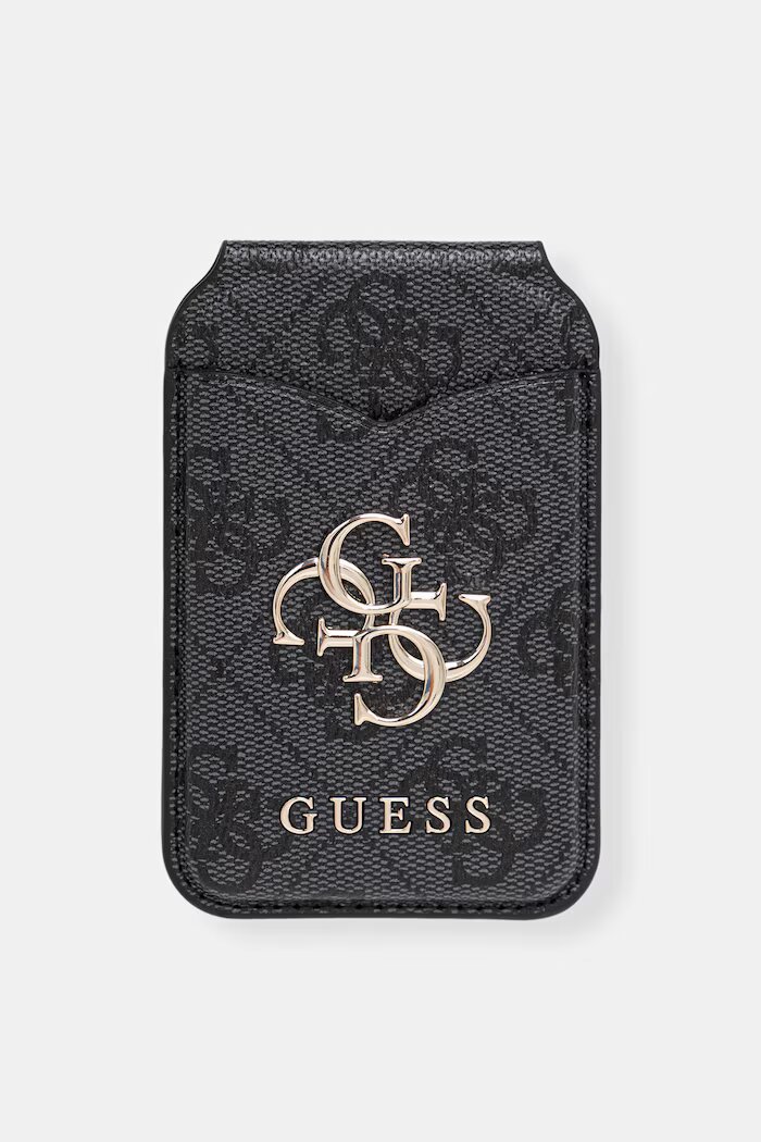GUESS Калъф за карти сив GUWMSMIP4GK