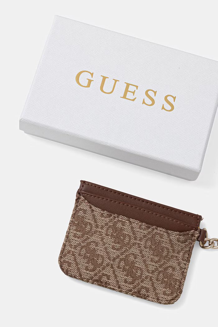GUESS Калъф за карти в бежово RW7561 P6201