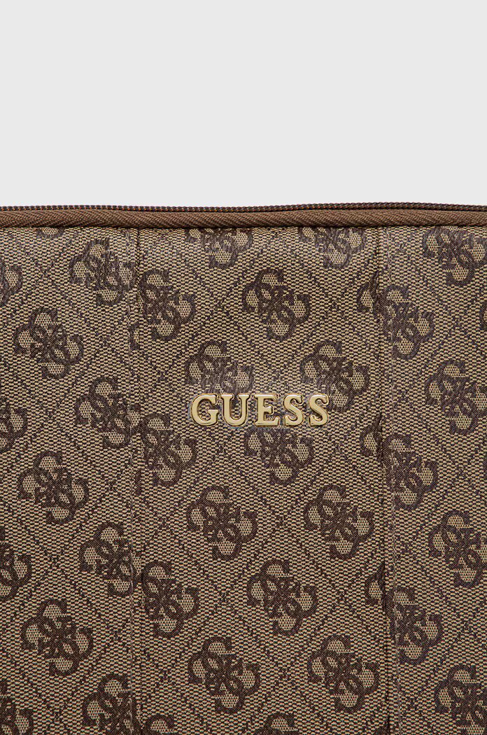 GUESS Калъф за лаптоп в кафяво