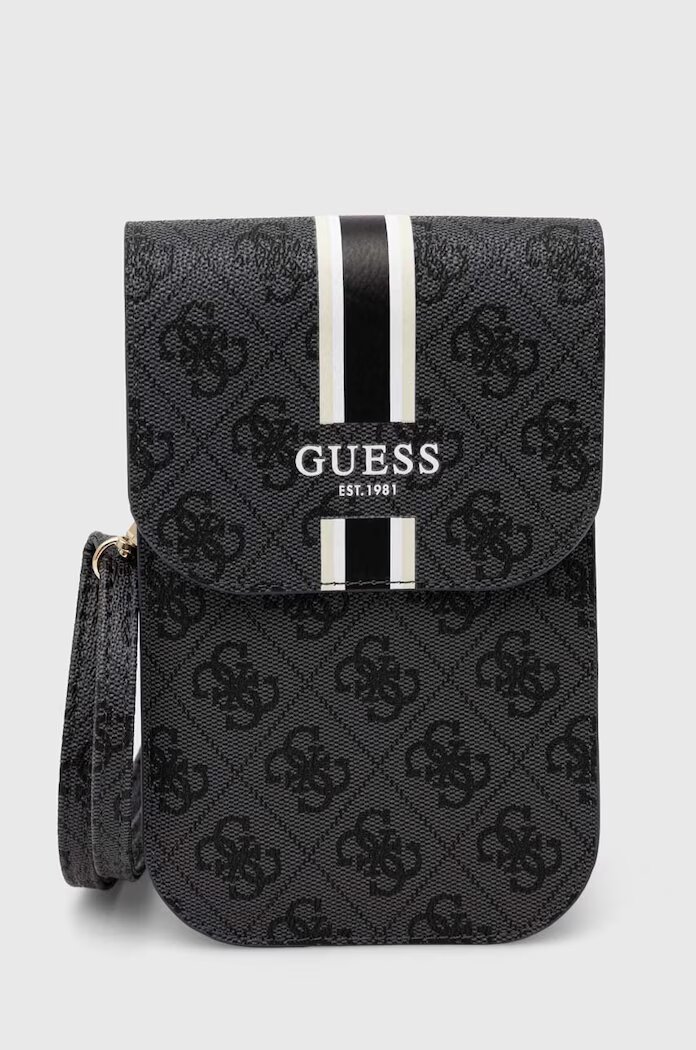 GUESS Калъф за телефон в сиво