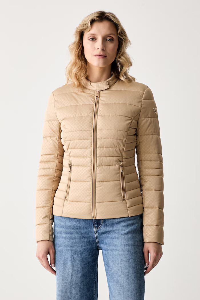 GUESS капитонирано яке дамско NEW VONA бежово W6YL16 W2891