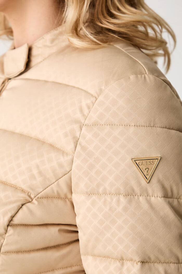 GUESS капитонирано яке дамско NEW VONA бежово W6YL16 W2891