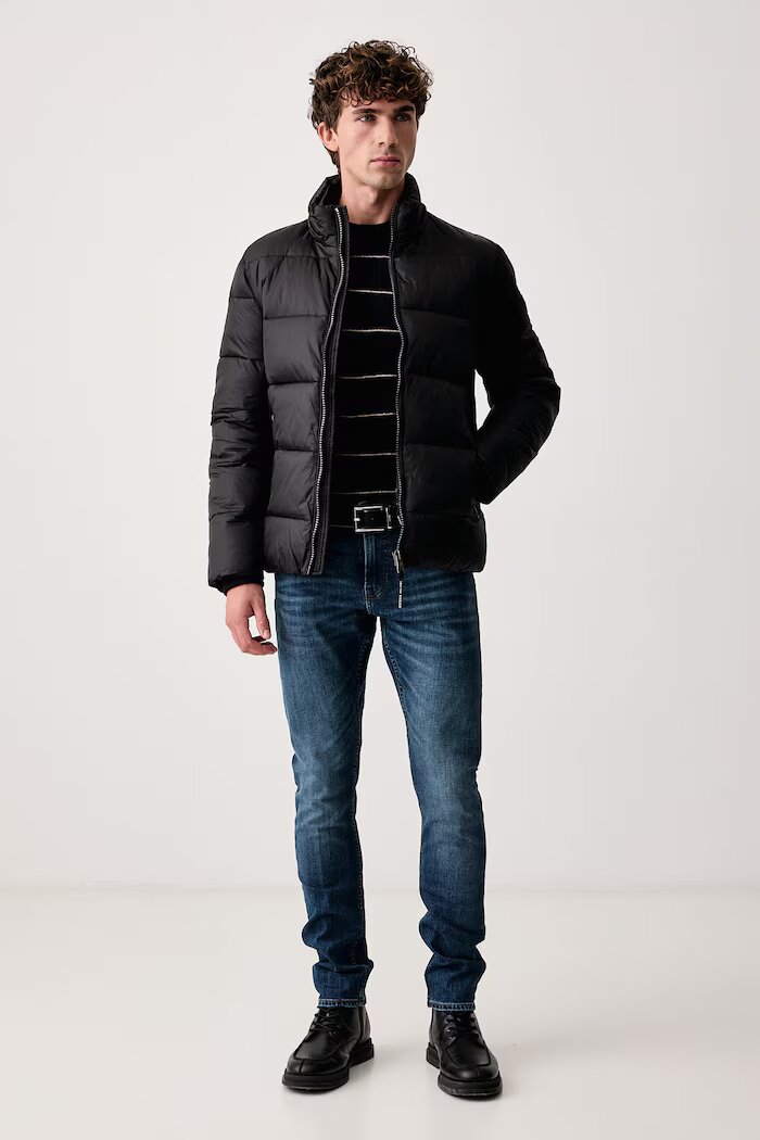 GUESS капитонирано яке мъжко черно M6BL42 W4154