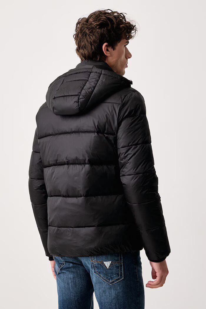 GUESS капитонирано яке мъжко черно M6BL42 W4154
