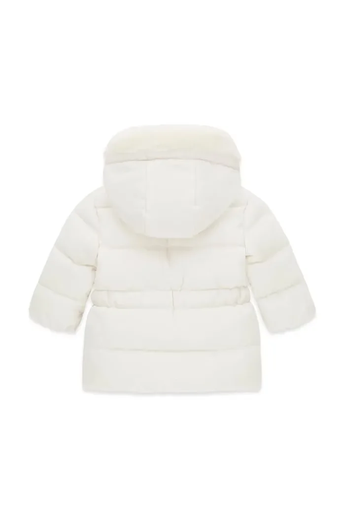 GUESS капитонирано яке за деца бежово A6BL03 W4031