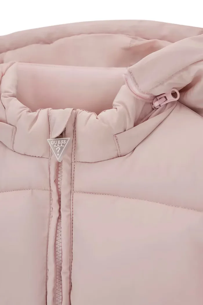 GUESS капитонирано яке за деца розово K6BL01 W3960