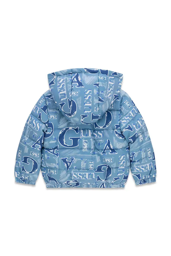 GUESS капитонирано яке за деца синьо N6BL03 W4499