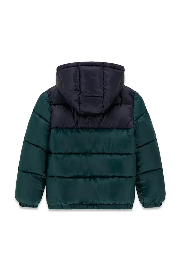 GUESS капитонирано яке за деца зелено L6YL01 W2655